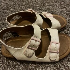 Girls Holographic Sandals